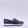 Wonders Towenda Slip On Wedge - Navy Leather